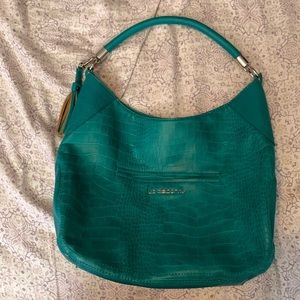 Teal Liz Claiborne Hobo Bag